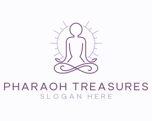 Meditate Yoga Spa logo design