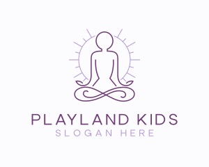 Meditate Yoga Spa logo design