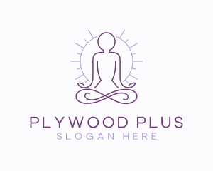 Meditate Yoga Spa logo design