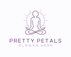 Meditate Yoga Spa logo design