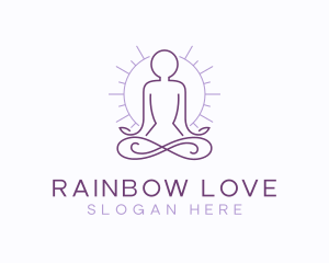 Meditate Yoga Spa logo design