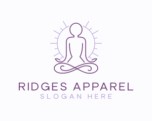 Meditate Yoga Spa logo design