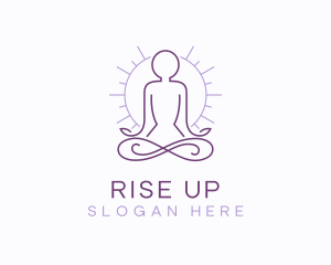 Meditate Yoga Spa logo design