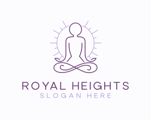 Meditate Yoga Spa logo design