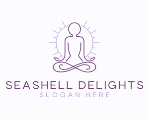 Meditate Yoga Spa logo design