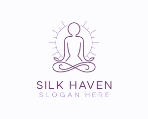 Meditate Yoga Spa logo design