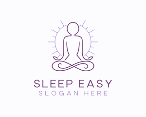 Meditate Yoga Spa logo design