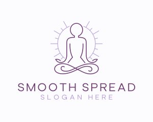 Meditate Yoga Spa logo design