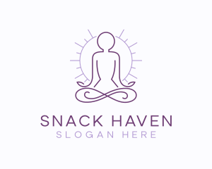 Meditate Yoga Spa logo design