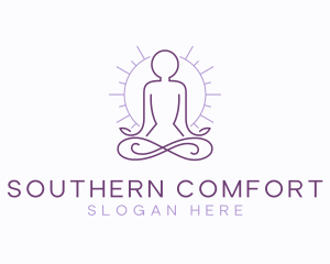 Meditate Yoga Spa logo design