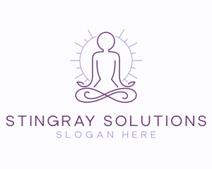 Meditate Yoga Spa logo design