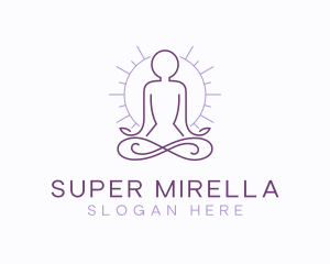 Spiritual - Meditate Yoga Spa logo design
