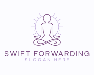 Meditate Yoga Spa logo design