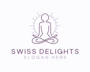 Meditate Yoga Spa logo design