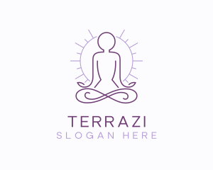 Meditate Yoga Spa logo design