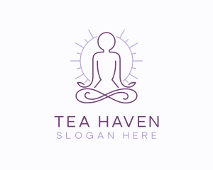 Meditate Yoga Spa logo design