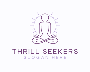 Meditate Yoga Spa logo design