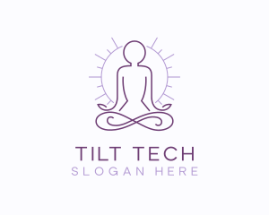 Meditate Yoga Spa logo design