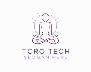 Meditate Yoga Spa logo design