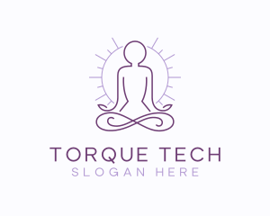 Meditate Yoga Spa logo design