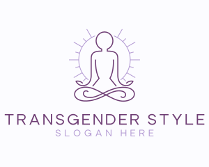 Meditate Yoga Spa logo design