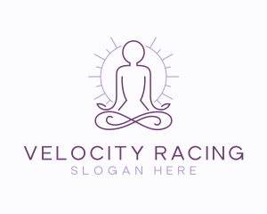 Meditate Yoga Spa logo design