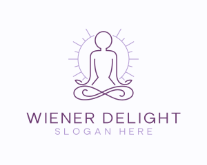 Meditate Yoga Spa logo design