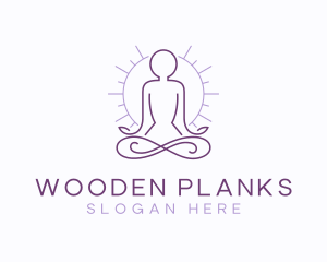 Meditate Yoga Spa logo design