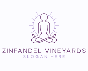 Meditate Yoga Spa logo design