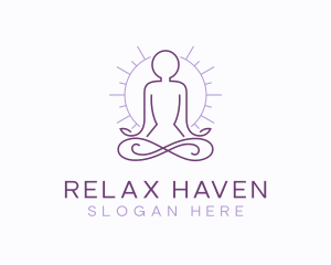 Spa - Meditate Yoga Spa logo design