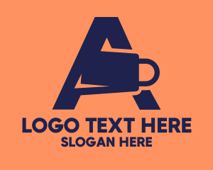 Discount - Shopping Bag Letter A logo design