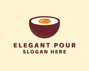 Egg Bowl Soup logo design