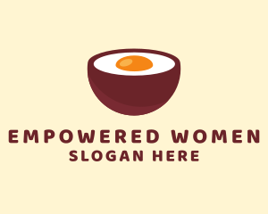 Egg Bowl Soup logo design