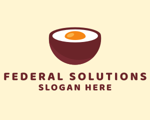 Egg Bowl Soup logo design