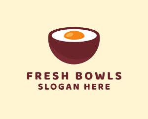 Egg Bowl Soup logo design