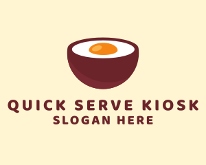 Egg Bowl Soup logo design