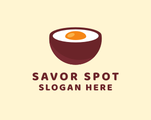 Egg Bowl Soup logo design