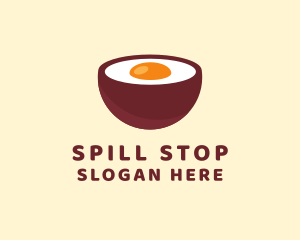 Egg Bowl Soup logo design