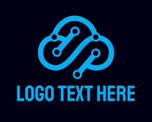 Networking - Cloud Networking Business logo design