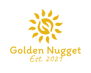 Golden Sun Charity  logo design