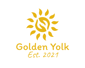 Golden Sun Charity  logo design