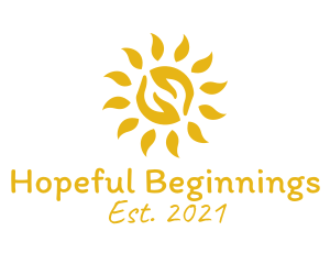 Hope - Golden Sun Charity logo design