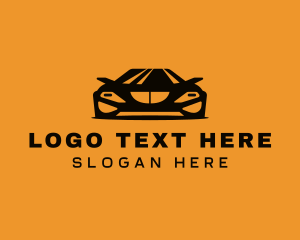 Car Dealer - Sports Car Racing logo design