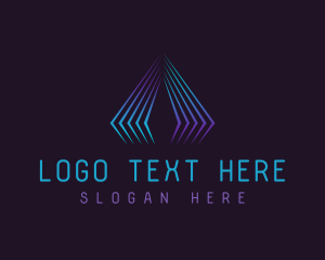Creative - Technology Firm Pyramid logo design