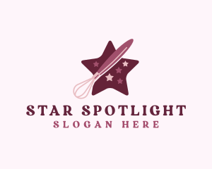 Star Whisk Bakery  logo design