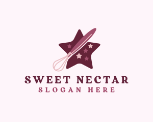 Star Whisk Bakery  logo design