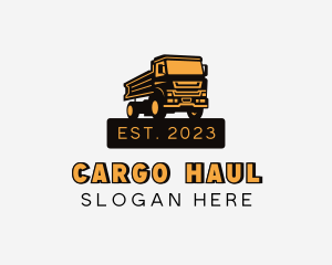 Dump Truck Mover logo design