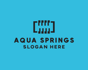 Digital Abstract Spring logo design