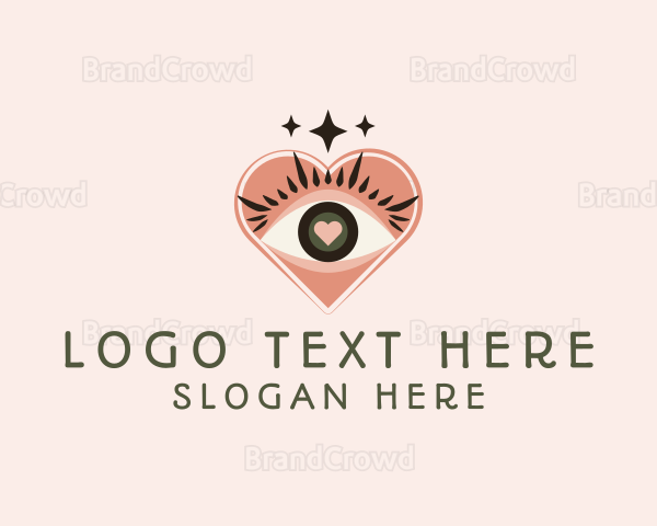 Heart Eye Lashes Logo