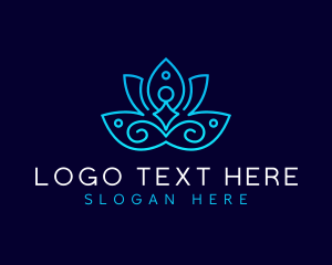 Lifestyle - Lotus Yoga Wellness logo design